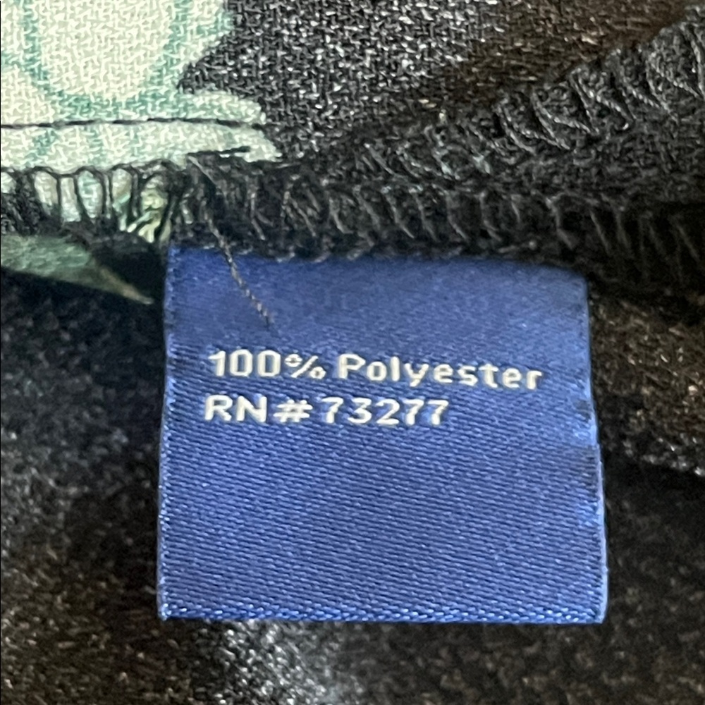 Apt 9 Black Floral sleeveless Keyhole Back Dress - Picture 6 of 7